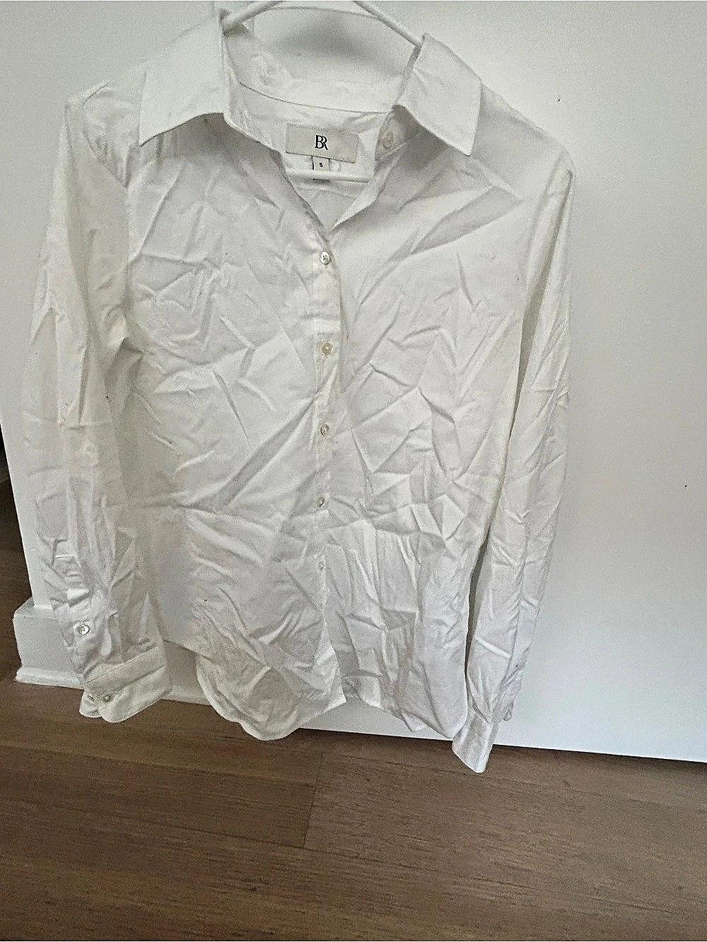 Banana Republic White Button Down Shirt Size Small